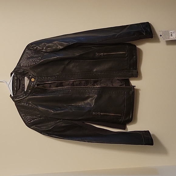 G.H. Bass & Co. Jackets & Blazers - Women's faux leather jacket